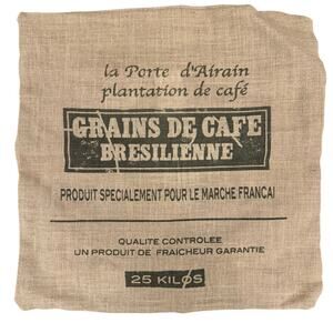 Surya 100% Jute Pillow Cover Throw Accent Beige Rustic Grain Bag 22" x 22 Square